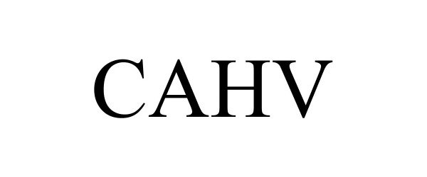 Trademark Logo CAHV