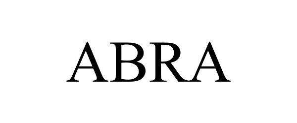 Trademark Logo ABRA