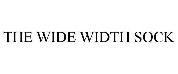  THE WIDE WIDTH SOCK