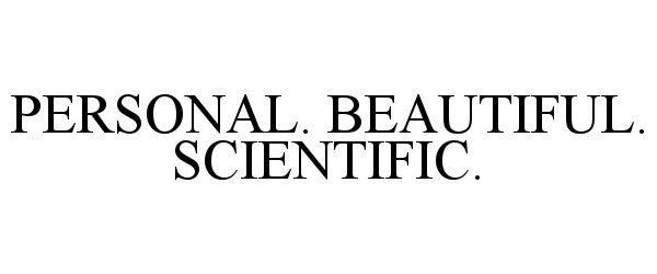 Trademark Logo PERSONAL. BEAUTIFUL. SCIENTIFIC.