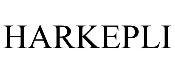 Trademark Logo HARKEPLI