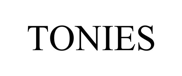 Trademark Logo TONIES