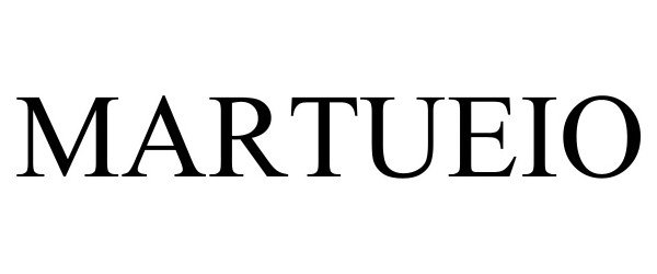 Trademark Logo MARTUEIO