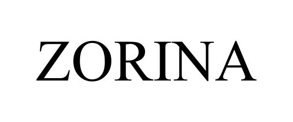 Trademark Logo ZORINA