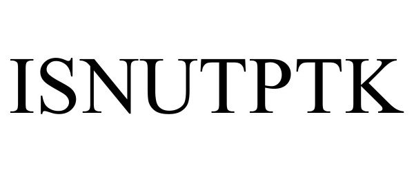 Trademark Logo ISNUTPTK