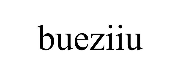 Trademark Logo BUEZIIU