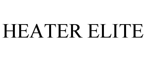 Trademark Logo HEATER ELITE