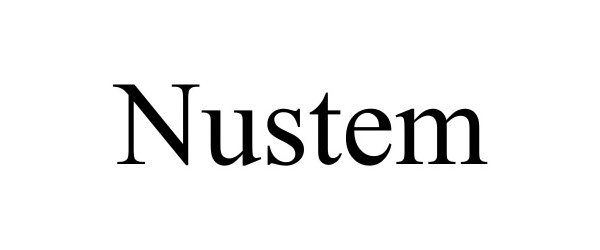 Trademark Logo NUSTEM