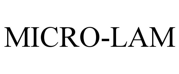 Trademark Logo MICRO-LAM