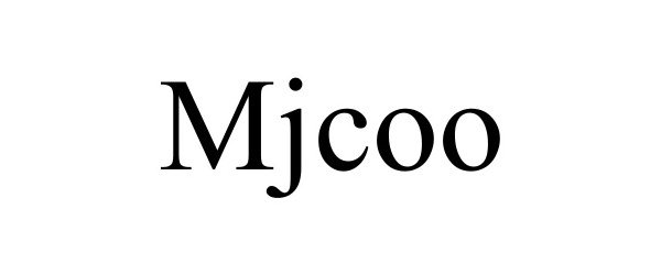 Trademark Logo MJCOO