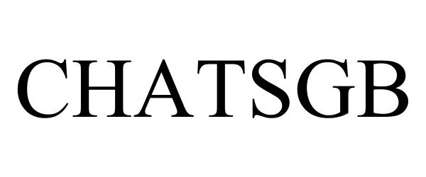 Trademark Logo CHATSGB