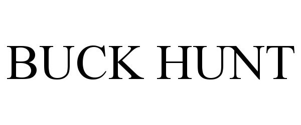  BUCK HUNT