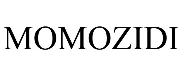 Trademark Logo MOMOZIDI