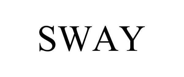 Trademark Logo SWAY
