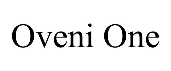  OVENI ONE