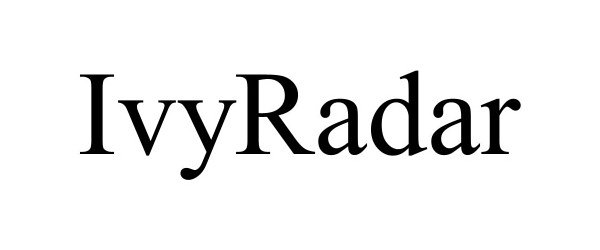 Trademark Logo IVYRADAR