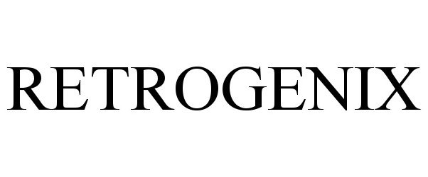 Trademark Logo RETROGENIX