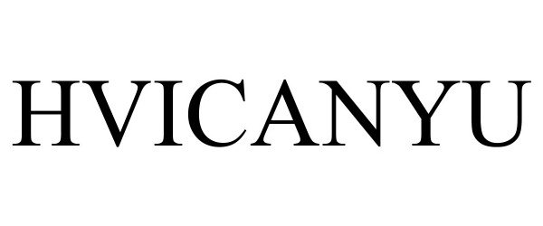 Trademark Logo HVICANYU