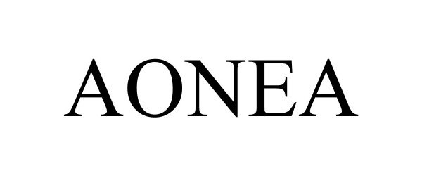 Trademark Logo AONEA