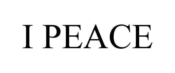 Trademark Logo I PEACE
