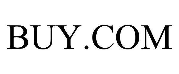 Trademark Logo BUY.COM