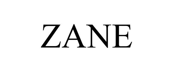 Trademark Logo ZANE