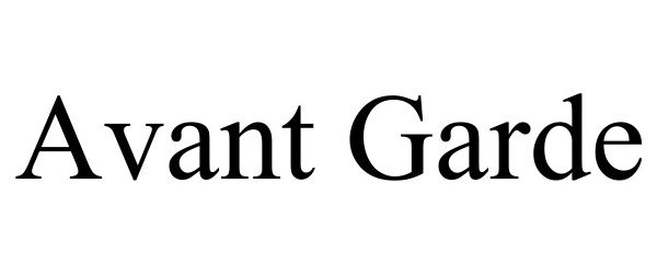 Trademark Logo AVANT GARDE