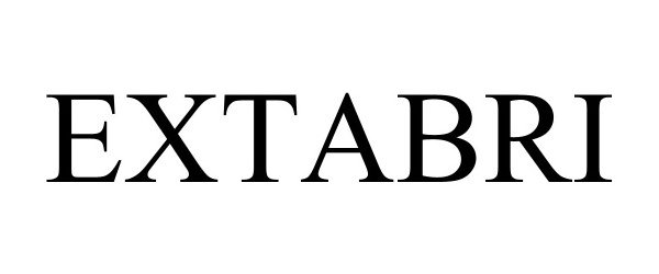 Trademark Logo EXTABRI