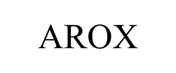 Trademark Logo AROX