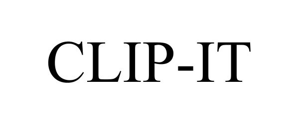 Trademark Logo CLIP-IT