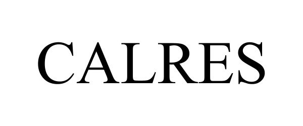 Trademark Logo CALRES