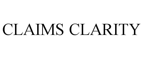  CLAIMS CLARITY