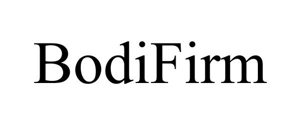 Trademark Logo BODIFIRM