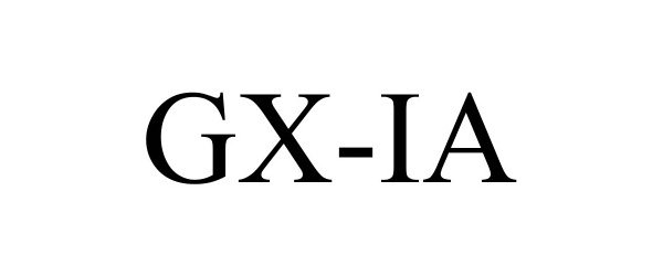 Trademark Logo GX-IA