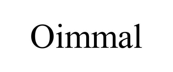 Trademark Logo OIMMAL