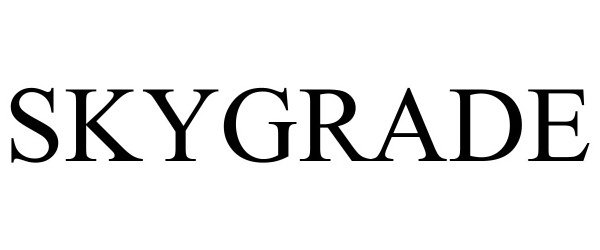 Trademark Logo SKYGRADE