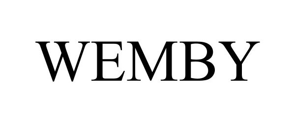 Trademark Logo WEMBY