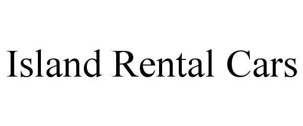  ISLAND RENTAL CARS