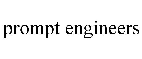 Trademark Logo PROMPT ENGINEERS