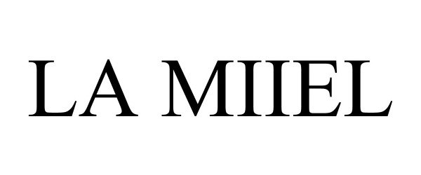 Trademark Logo LA MIIEL