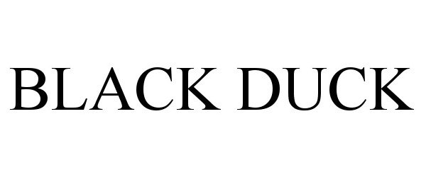  BLACK DUCK