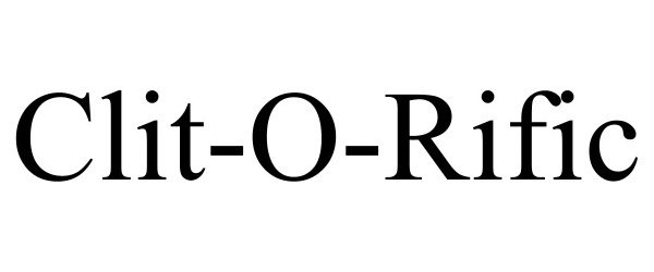Trademark Logo CLIT-O-RIFIC