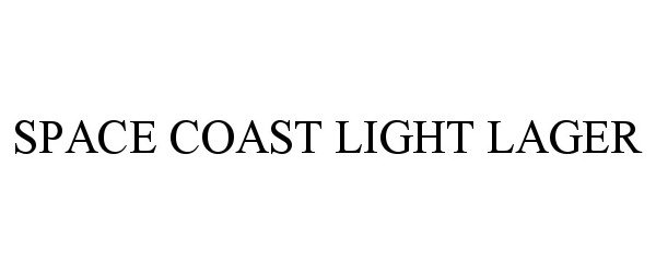 Trademark Logo SPACE COAST LIGHT LAGER