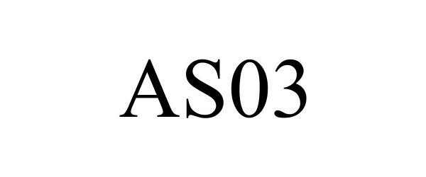 Trademark Logo AS03