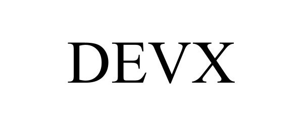 Trademark Logo DEVX