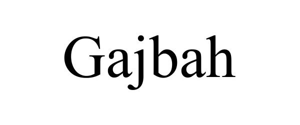  GAJBAH