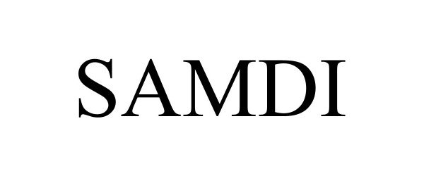 Trademark Logo SAMDI