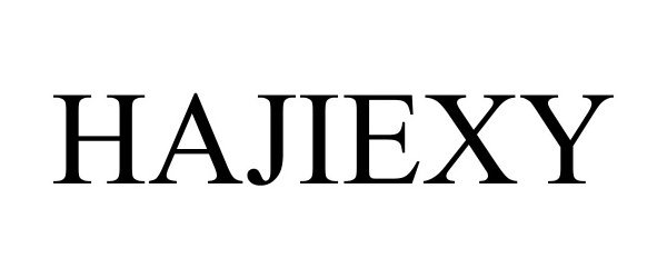 Trademark Logo HAJIEXY