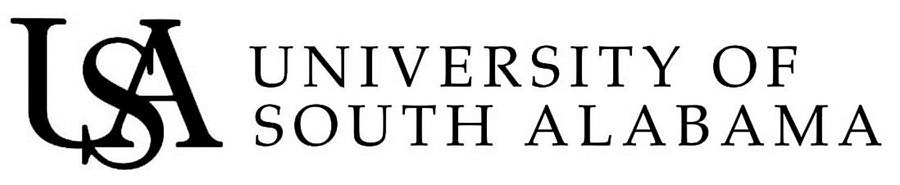 Trademark Logo UNIVERSITY OF SOUTH ALABAMA