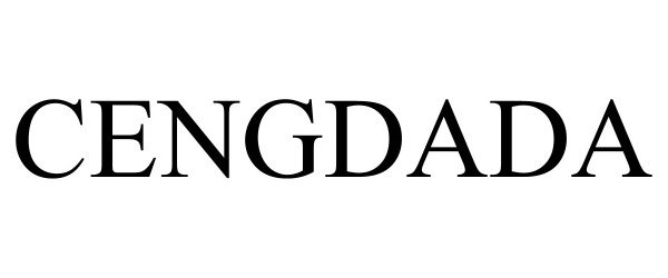 Trademark Logo CENGDADA